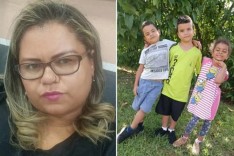 Marido e sogro de cabeleireira são suspeitos de mandar matar mulher e os 3 filhos