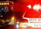 PM REGISTRA MAIS UMA VEZ ASSALTO A ÔNIBUS DA CISNE NO BAIRRO SANTA RUTH