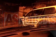 Homem é socorrido ao pronto-socorro depois de ser baleado no bairro Pedreira em Itabira