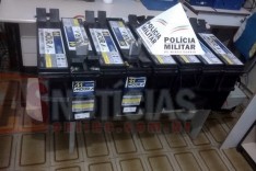 PM de Ferros age rápido e evita furto de baterias em torre de operadora de telefonia na Zona Rural