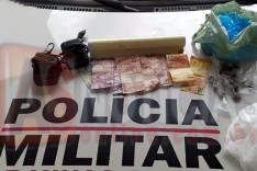 PM apreende adolescente comercializando drogas no bairro Nova Vista em Itabira