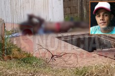 Militares identificaram e prenderam dois suspeitos da execução de homem dentro de caixa do SAAE no bairro Santa Ruth