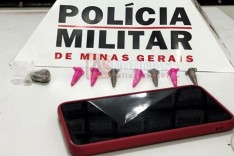 PM prende jovem com cocaína e maconha tentando vender na área do Festival de Inverno de Itabira