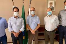 Marco Antônio discute integração regional com prefeitos de Monlevade e São Gonçalo