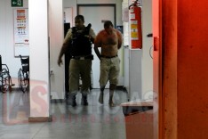 PM prende individuo logo depois de arrombar e furtar em Deposito no Centro de Itabira