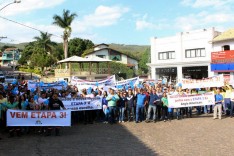 Metabase participa de manifestação em Conceição do Mato Dentro