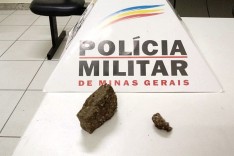 PM prende jovem com maconha no bairro Machado em Itabira