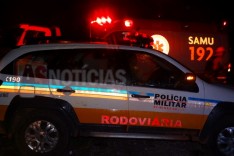 Mais um acidente: Homem fica ferido ao colidir moto contra animal solto na MGC-120 em Itabira	