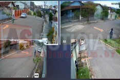 Casa fica sem energia elétrica devido ladrão de cobre cometer furto e ser monitorado por Câmeras no bairro Amazonas 