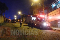 Homem é atropelado quando subia Rua Niquem no bairro Água Fresca em Itabira