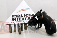 ROCCA prende homem e apreende revolver e munições no bairro Eldorado