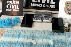 PC apreende drogas e dinheiro em residência no bairro Monsenhor José Lopes