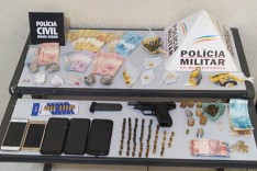 PC e PM prendem suspeitos em ação contra posse ilegal de arma de fogo