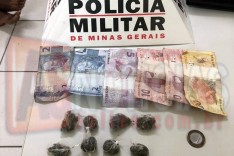 Militares prendem suspeito e apreende maconha no bairro Santa Marta em Itabira