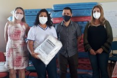 Vetão doa 6 mil máscaras para as famílias de crianças matriculadas nas creches de Itabira