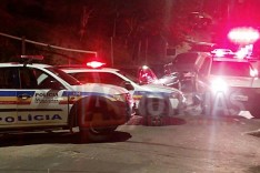 PM prende individuos durante perseguição a veiculo suspeitos de disparos de arma de fogo no Jardim das Oliveiras em Itabira