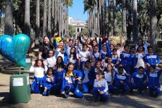 Alunos da Manoel Gonçalves realizam projeto de arte moderna e contemporânea