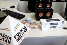 PM de Barão de Cocais prende suspeito e recupera produto de furto  no bairro Dois Irmãos 