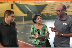 Investimentos no esporte – SME inicia reformas no poliesportivo