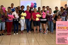 Projeto absorvendo bem-estar para o Combate à pobreza menstrual em Nova Era