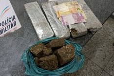 Rodoviários apreendem cerca de 3 quilos de maconha em operação na rodovia MG-434 em Bom Jesus do Amparo