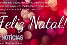 O portal de noticias asnoticiasonline.com.br deseja a todos um feliz Natal