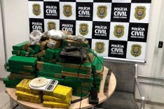 PCMG prende suspeito e apreende mais de 155 quilos de drogas em BH