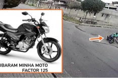 Após anuncio na rede social de furto de motocicleta popular a encontra abandonada na MG-129 em Itabira