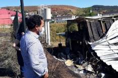 Prefeito Marco Antônio Lage visita edificação incendiada e faz cobrança por responsabilização  