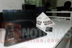 Dois adolescentes foram apreendidos depois de furto em residencia no bairro Colina da Praia 