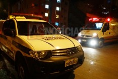 Homem é baleado enquanto bebia cerveja na Rua São Francisco, no bairro Santa Marta em Itabira