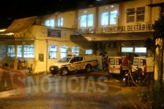 Leva facada e não fala quem foi o agressor para Policia no bairro Madre Maria de Jesus 