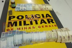  Policia Rodoviária (PRV) prende casal de Congonhas por tráfico de drogas e notas falsas em Catas Altas