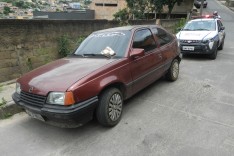 Denuncia ajuda PM a localizar GM Kadet com registro de apropriação indébita no bairro Machado  