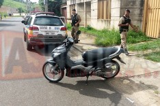 PMs localizam motocicleta furtada no bairro Praia, quando a caminho da solicitante em Itabira