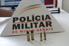 Policia Militar surpreende jovem que é preso com munições na Vila São Geraldo 