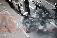 Ladrões levam mais de R$ 74 mil durante assalto a posto de combustíveis em João Monlevade