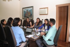 Prefeito recebe alunos do curso de administração pública da Ufop