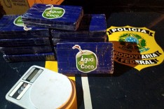 PRF apreende 10 tabletes de cloridrato de cocaína em João Monlevade