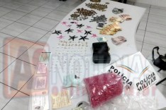 ROCCA prende suspeito de trafico e apreende grande quantidade de drogas no Madre Maria de Jesus aprende  