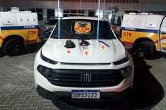 Após roubo de carga de cigarro em São Gonçalo GTR prende suspeitos e veiculo em BH