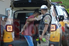 Rodoviários (GTR) e Militares itensificaram cerco no presidio e apreenderam armas e evitaram um possível homicídio em Itabira  