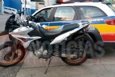 Tirocínio Militar recupera e tira mais uma motocicleta produto de crime de circulação em Itabira 