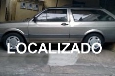 Denuncia ajuda a PM a localizar VW Parati depenada próximo de lagoa no Borrachudo 