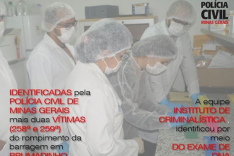 PCMG identifica mais duas vítimas da barragem em Brumadinho