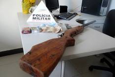 PM apreende adolescente do bairro Boa Esperança e arma de fogo, ele é acusado por diversos crimes  