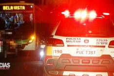 Bandido armado com garrucha assalta ônibus no ponto final do Santa Ruth 
