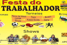 FESTA DO TRABALHADOR 1° DE MAIO NO METABASE 