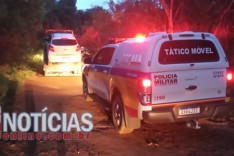 PM prende suspeito e recupera carro roubado em BH na localidade Palestina em Itabira